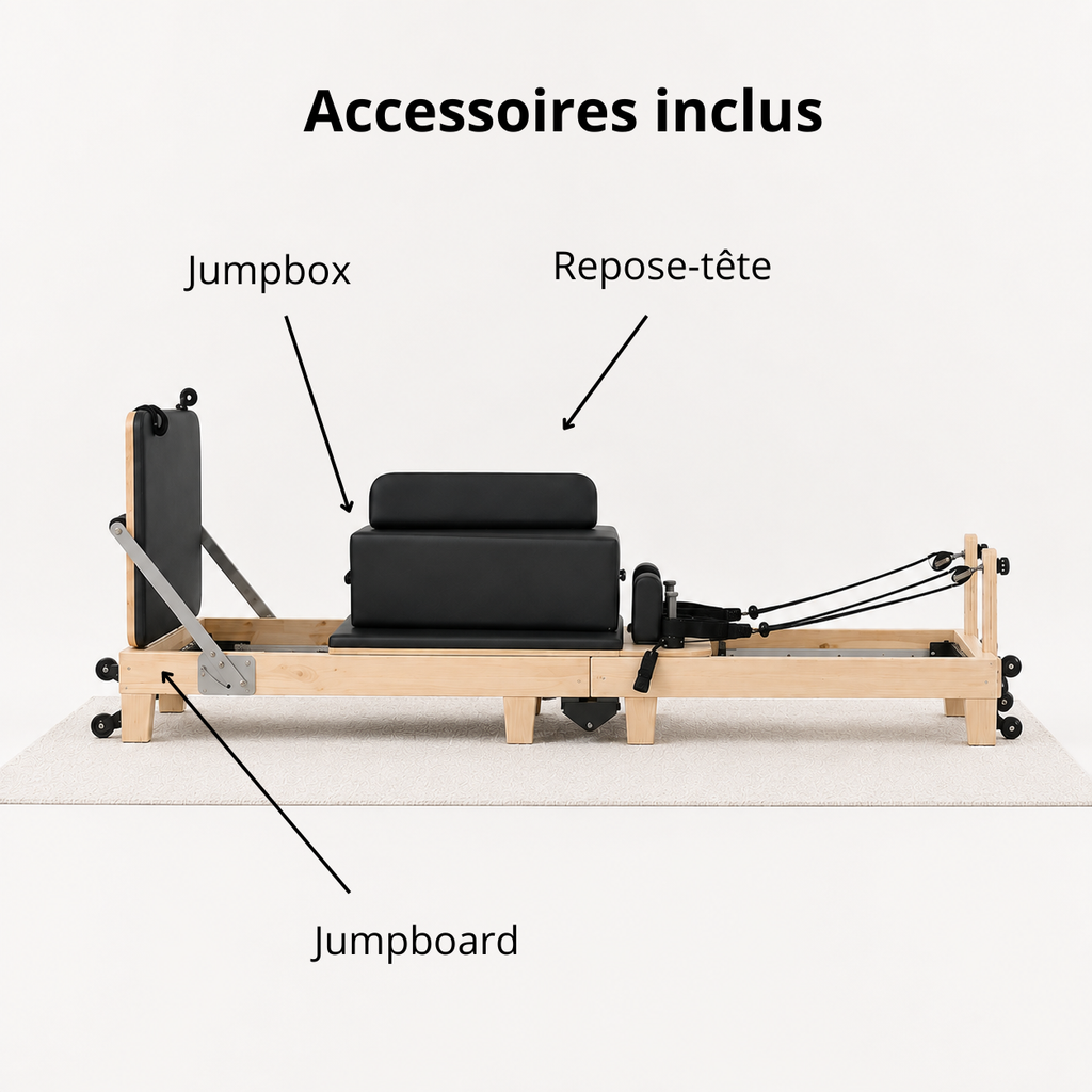 Reformer Prestige Sena | Pliable en Bois Massif
