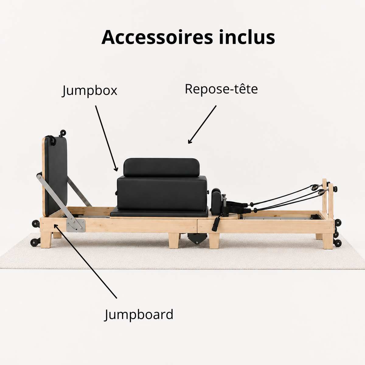 Reformer Prestige Sena | Pliable en Bois Massif