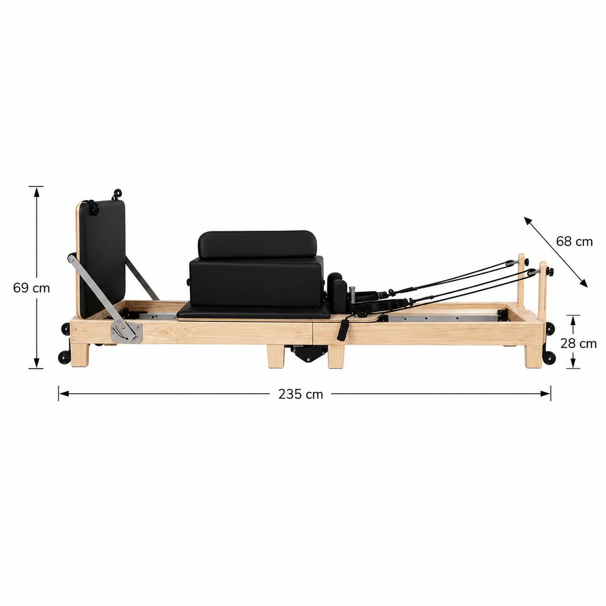 Reformer Prestige Sena — Pliable en Bois Massif