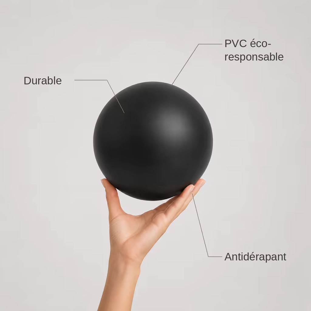 Ballon de Pilates Aria | 25 cm anti-éclatement