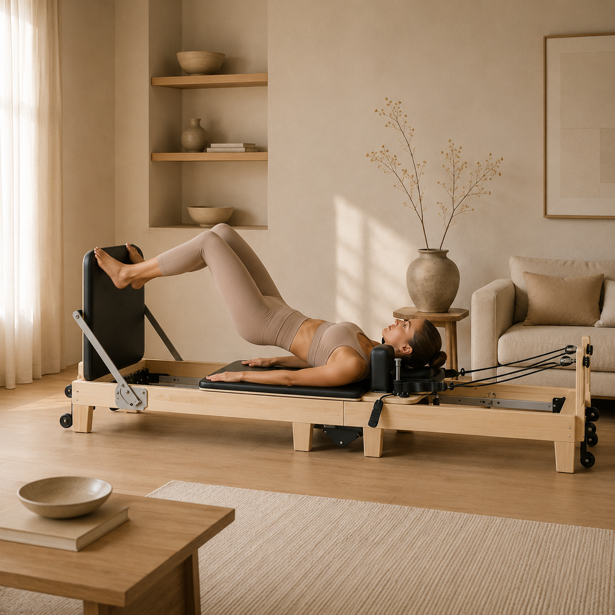 Reformer Prestige Sena — Pliable en Bois Massif