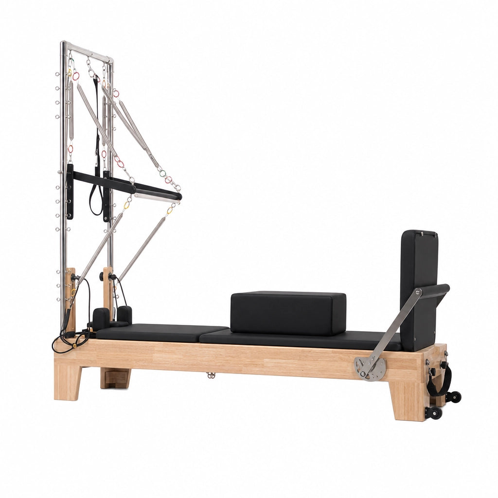 Reformer Tour Alta — 2-en-1 avec Tour en Bois de Chêne